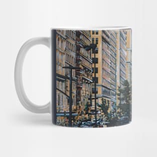 A Moment Hush in the City Limits, New York City Mug